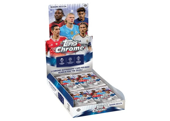 2024 - TOPPS - UEFA COMPETITIONS CHROME HOBBY BOX