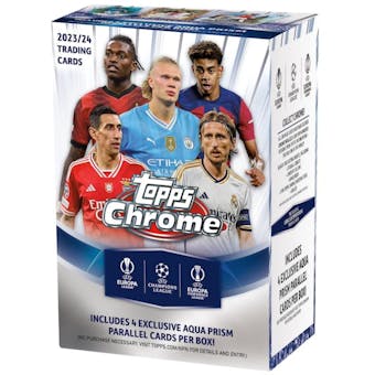 2024 - TOPPS - CHROME UEFA CLUB COMPETITIONS BLASTER