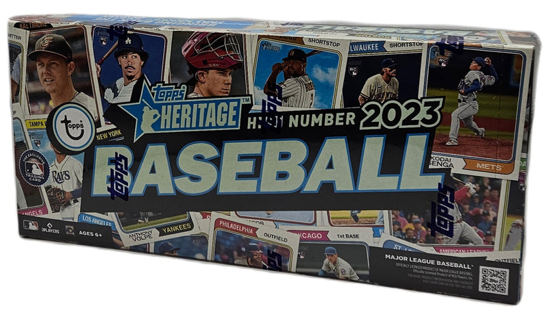 2023 - TOPPS - HERITAGE HIGH NUMBER BASEBALL HOBBY BOX