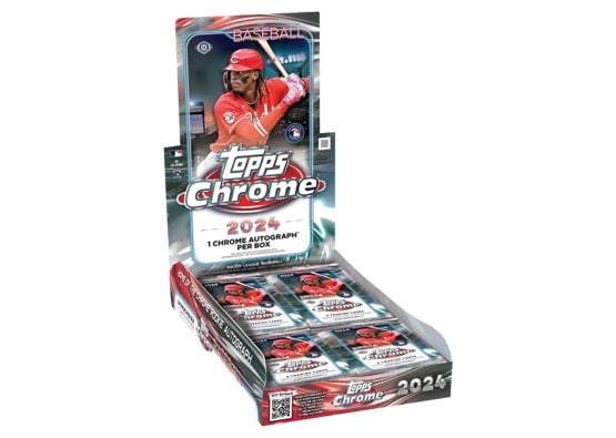 2024 - TOPPS - CHROME BASEBALL HOBBY BOX