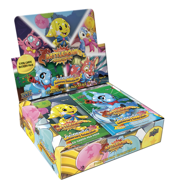 UPPER DECK - NEOPETS - 25 ANNIVERSARY BOOSTER BOX