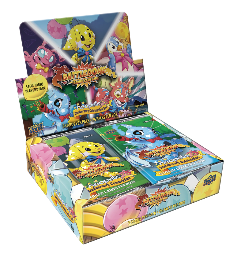 UPPER DECK - NEOPETS - 25 ANNIVERSARY BOOSTER BOX (CONTACT FOR PRICE & AVAILABILITY)