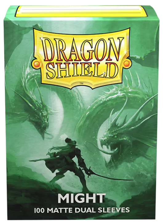 DRAGON SHIELD - SLEEVE - DUAL MATTE MIGHT (100 COUNT)