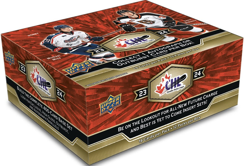 2023-24 - UPPER DECK - CHL HOBBY BOX (IN-STORE)