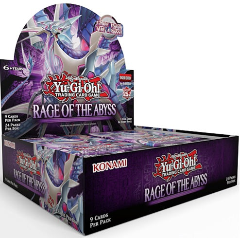 YU-GI-OH - 25TH - RAGE OF THE ABYSS BOOSTER BOX