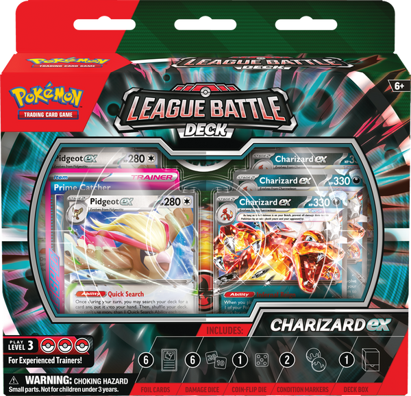 POKEMON - LEAGUE BATTLE DECK CHARIZARD EX (NOVEMBER 15, 2024)