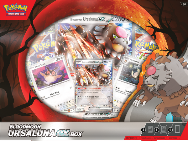 POKEMON -  BLOODMOON URSALUNA EX BOX (NOVEMBER 15, 2024)