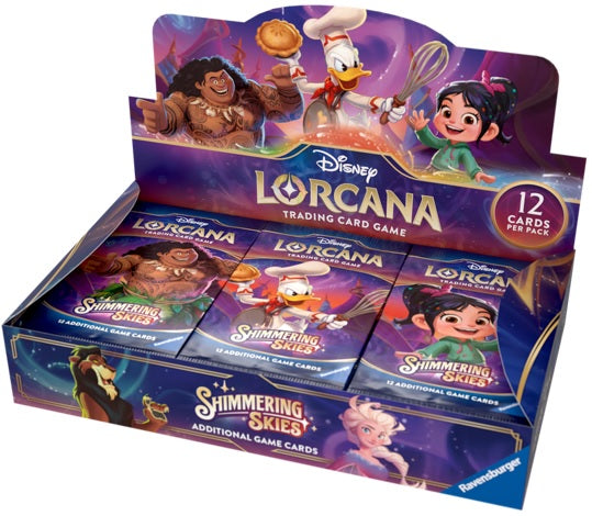 DISNEY LORCANA - SHIMMERING SKIES  - BOOSTER BOX