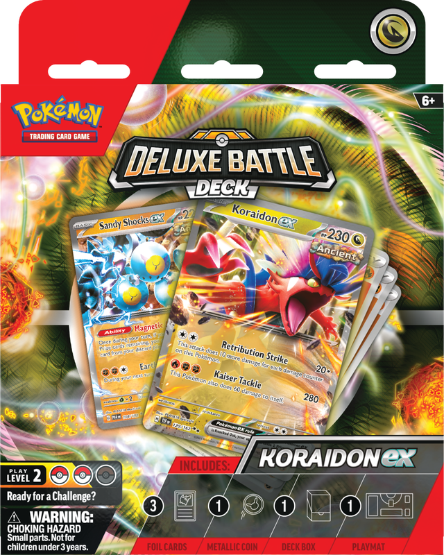 POKEMON - DELUXE BATTLE DECKS MIRAIDON / KORAIDON EX