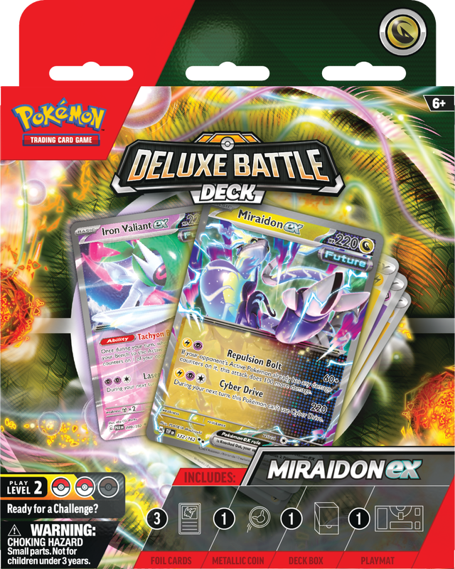 POKEMON - DELUXE BATTLE DECKS MIRAIDON / KORAIDON EX