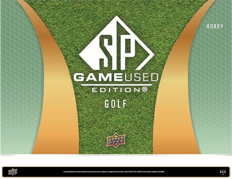 2023-24 - UPPER DECK - SP GAME USED GOLF