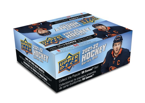 2021-22 - UPPER DECK - HOCKEY SERIES 1 RETAIL BOX