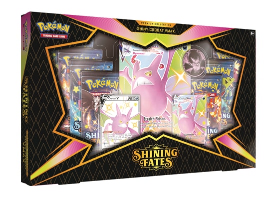 POKEMON - SHINING FATES SHINY CROBAT V PREMIUM COLLECTION BOX